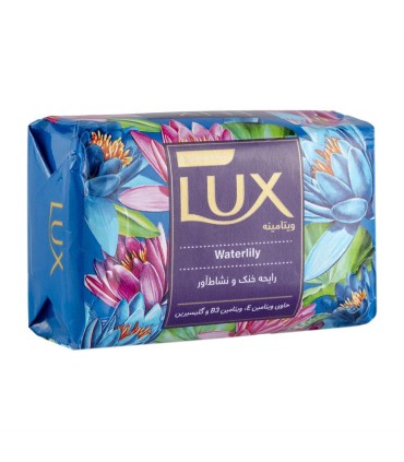 صابون دست و صورت 90 گرم ويتامينه گل نيلوفر لوكس