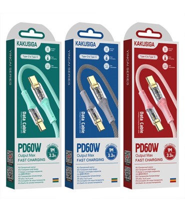 كابل USB شارژ تايپ سي KAKUSIGA KSC-809