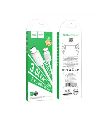 كابل USB شارژ تايپ سي X88 كلومن