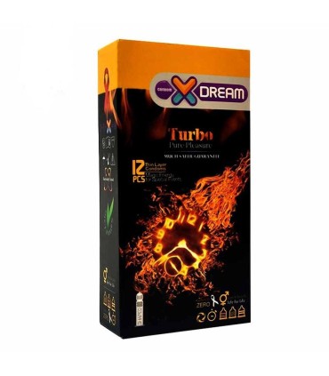كاندوم 12 عددي Turbo X-Dream