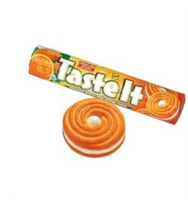 بيسكويت 90 گرم كرمدار پرتقال تست ايت شيرين عسل