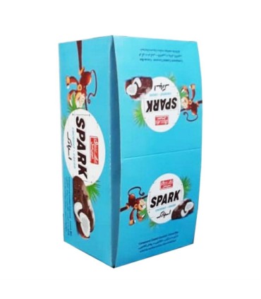 شكلات جعبه 30 عددي نارگيلي اسپارك شيرين عسل