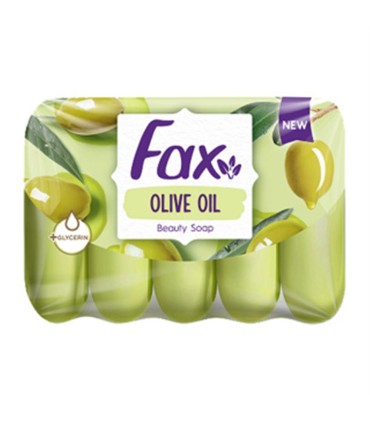 صابون دست و صورت 5 عددي حاوي روغن زيتون فكس