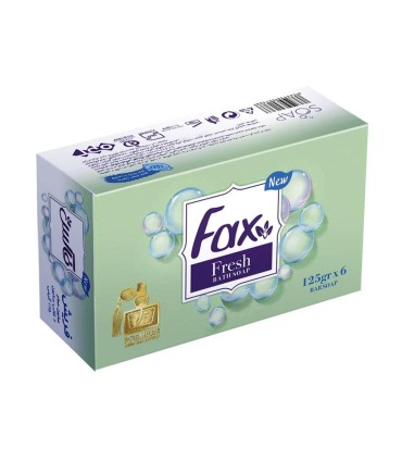 صابون حمام 6 عددي فرش فكس