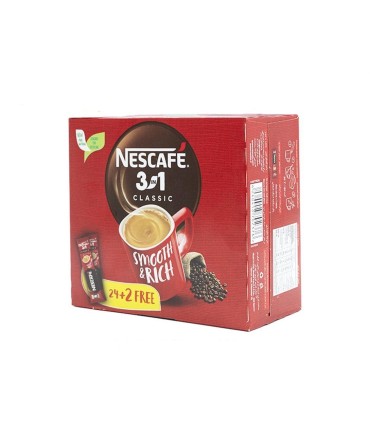 كافي ميكس (24+2 عددي) 1*3 جعبه اي نسكافه