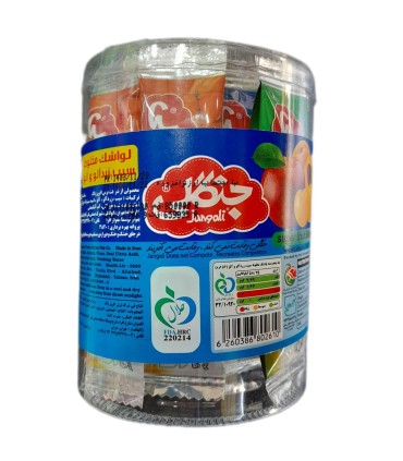 لواشك 300 گرم چند لايه مخلوط ميوه جنگلي