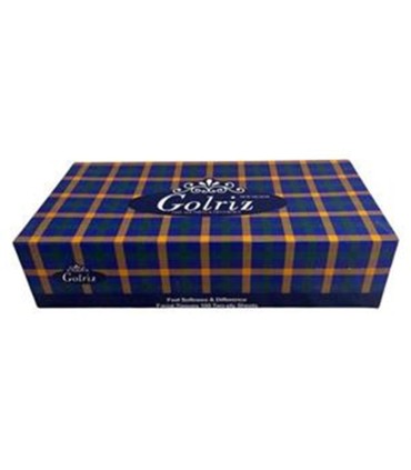 دستمال كاغذي جعبه اي 200 برگ ويژه گلريز