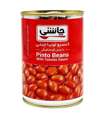 كنسرو 430 گرم لوبيا چيتي چاشني