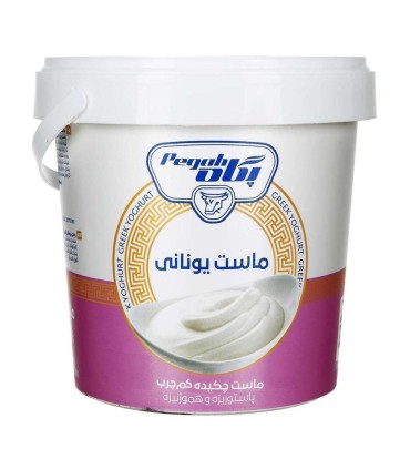 ماست 1/5 كيلو كم چرب يوناني پگاه