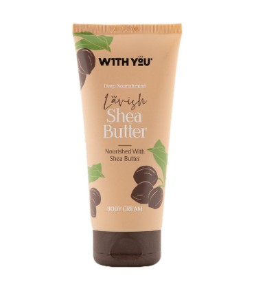 كرم دست و صورت بدن 200 ميل شي باتر پوست خشك ويت يو