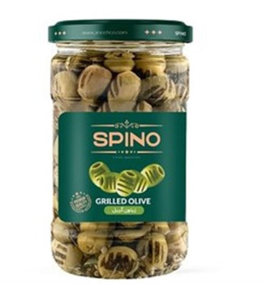 زيتون 650 گرم بدون هسته كبابي اسپينو
