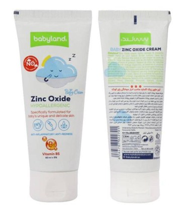 كرم كودك سوختگي 60 ميل تيوپي زينك اكسايد بي بي لند