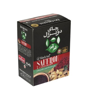 چاي خارجي 100 گرم هل و زعفران دوغزال