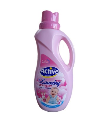 مايع لباسشويي كودك 1/5 ليتر صورتي اكتيو