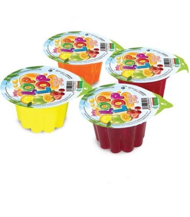 ژله آماده 100 گرم ليواني لپ لپ