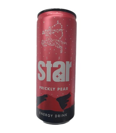 نوشيدني انرژي زا 250 ميل قوطي پريكلي لايف استار