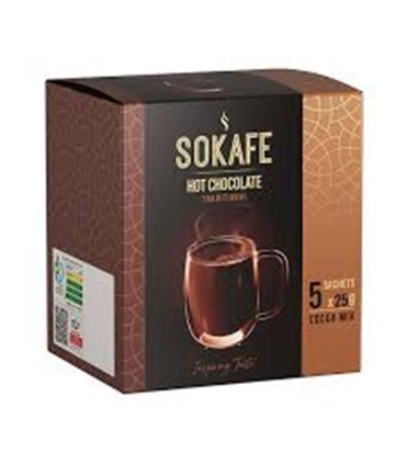 هات چاكلت جعبه 5 عددي سوكافه
