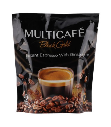 اسپرسو فوري بلك گلد (40 عددي) مولتي كافه