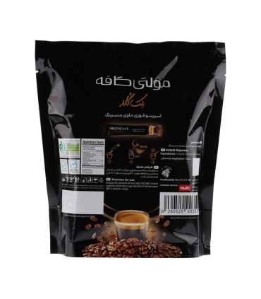 اسپرسو فوري بلك گلد (40 عددي) مولتي كافه