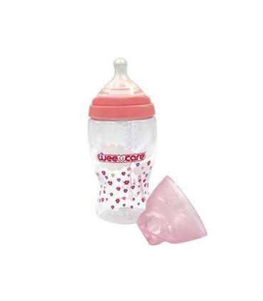 شيشه شير خوري 180 ميل دهانه عريض (تا6 ماه) وي كر