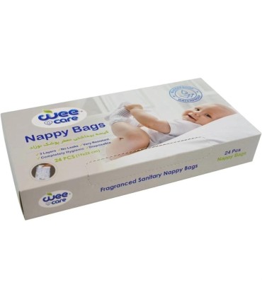 كيسه زباله معطر پوشك نوزاد (24 عدد) وي كر