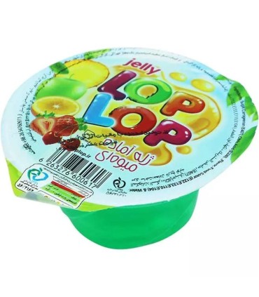 ژله آماده 75 گرم ليواني ميوه اي لپ لپ
