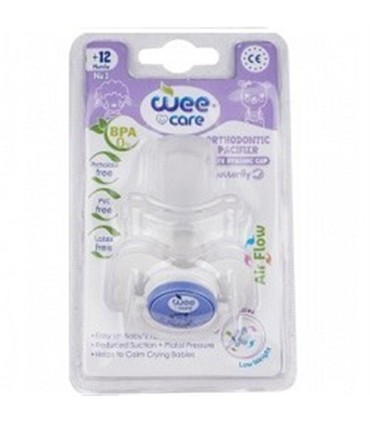 پستانك ارتودنسي درب دار (12 ماه به بالا) وي كر