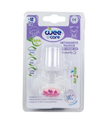 پستانك ارتودنسي درب دار (12 ماه به بالا) وي كر