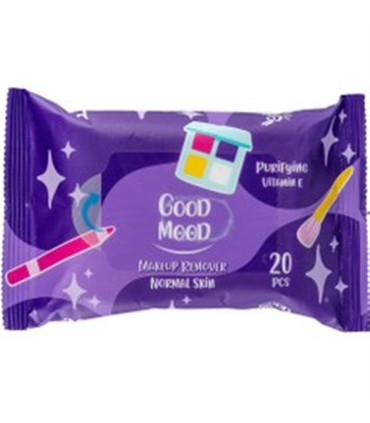 دستمال مرطوب آرايشي 20 برگ پاك كننده عميق گودمود