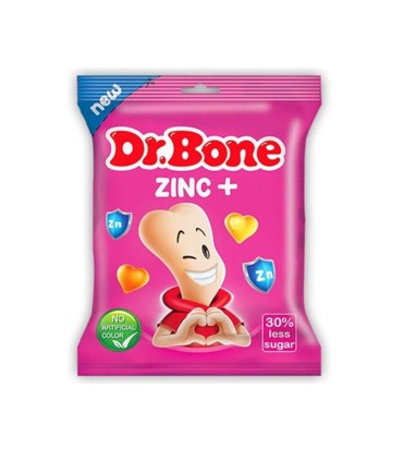 پاستيل 50 گرم غني شده با روي دكتربن