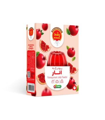 پودر ژله 100 گرم انار رشد