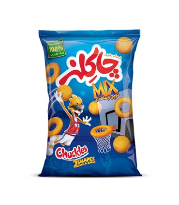 اسنك ميكس توپي و حلقه اي چاكلز