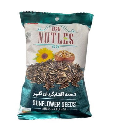 تخمه آفتابگردان 90 گرم گلپر ناتلز چاكلز