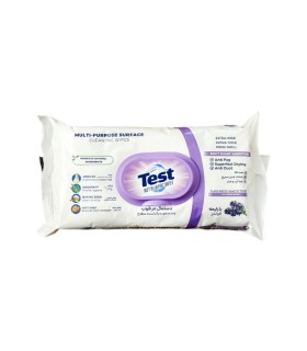 دستمال مرطوب چند منظوره لاوندر تست