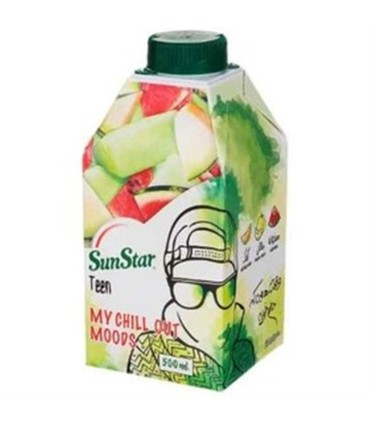 آبميوه پاكتي 500 ميل پسرانه سان استار