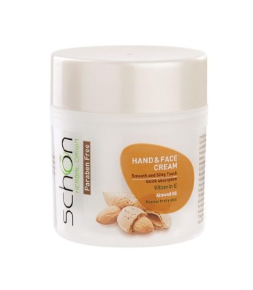 كرم دست و صورت كاسه اي 150 ميل بادام شون