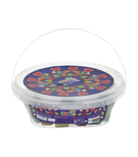 پاستيل 600 گرم ظرفي الفبا شيبا