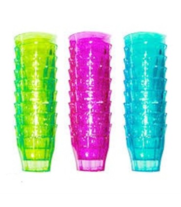 يكبارمصرف ليوان شات 50 (10 عددي) شفاف رنگي كوشا