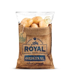 چيپس نمكي رويال چاكلز