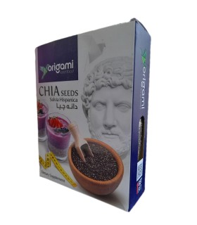 دانه چيا 250 گرم جعبه اوريگامي