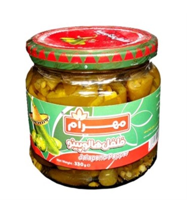 ترشي 330 گرم فلفل هالوپينو مهرام