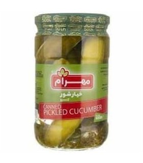 خيارشور 650 گرم معمولي مهرام