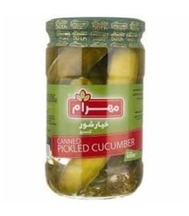 خيارشور 650 گرم معمولي مهرام