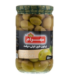 زيتون 690 گرم خيلي درشت مهرام