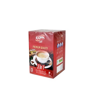 قهوه فوري كلاسيك (20 عددي) 1*3 جعبه اي كوپا