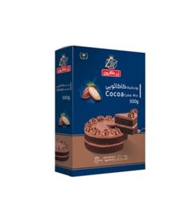پودر كيك 500 گرم كاكائو زر