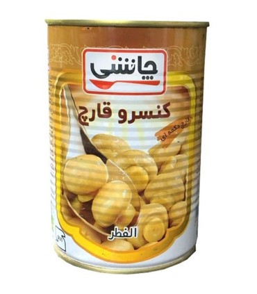 كنسرو 400 گرم قارچ دكمه اي چاشني