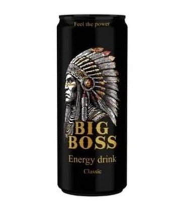 نوشيدني انرژي زا 250 ميل قوطي BIG BOSS