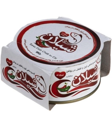 تن ماهي 180 گرم فلفل شيلان