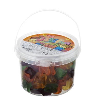 پاستيل 300 گرم ظرف الفبا جلي فان شيرين عسل